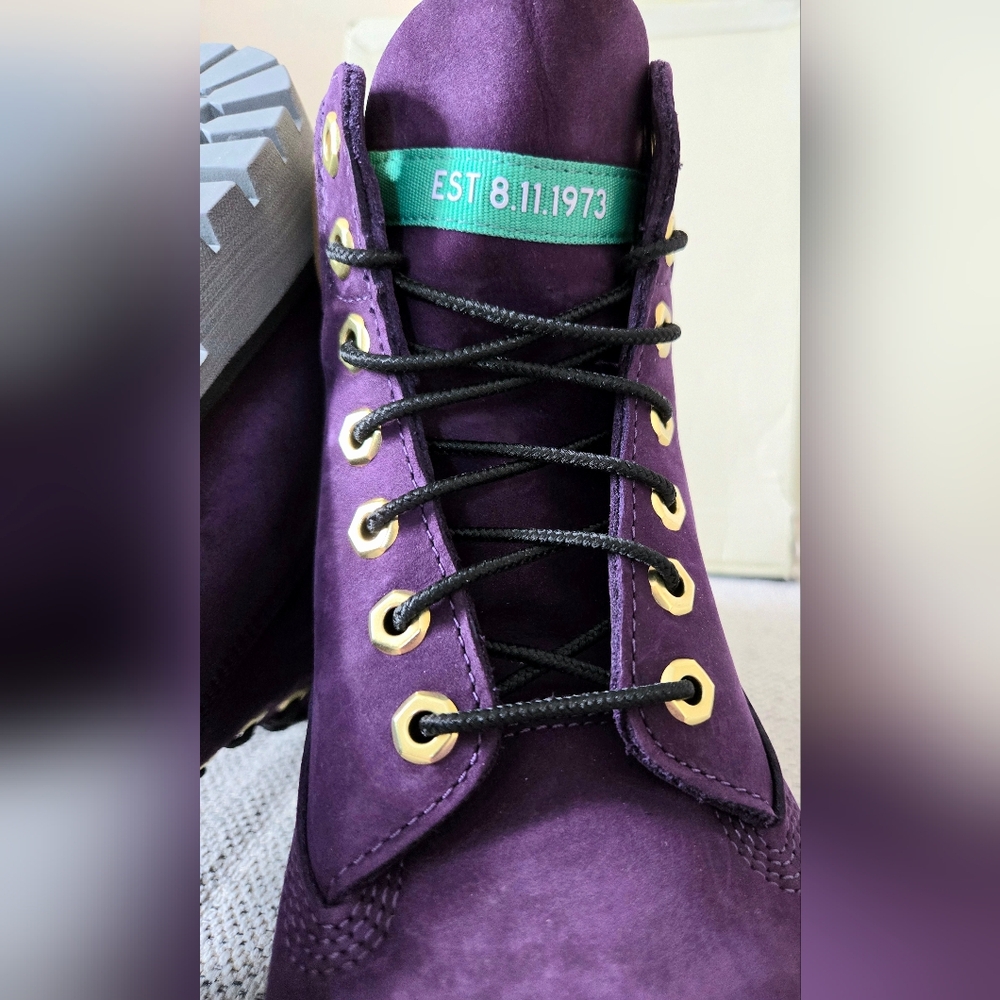 NWB TIMBERLAND Hip-Hop 50th Anniversary 6" Premium Royalty Boots Size:10.5 - Picture 7 of 16